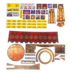 Rush Premium & LE Full Playfield Decal Set
